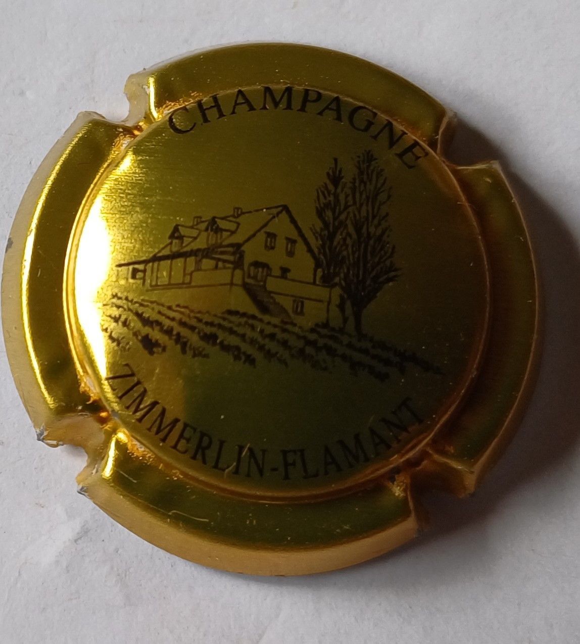 BELLE CAPSULE CHAMPAGNE ZIMMERLIN FLAMANT REF N°4 NEWS