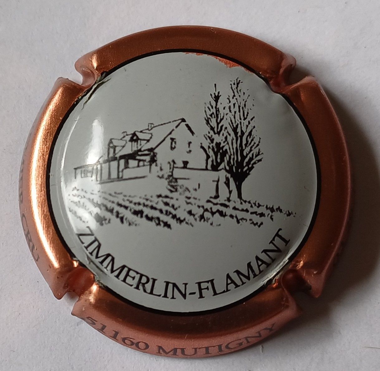 BELLE CAPSULE CHAMPAGNE ZIMMERLIN FLAMANT REF N°5 NEWS