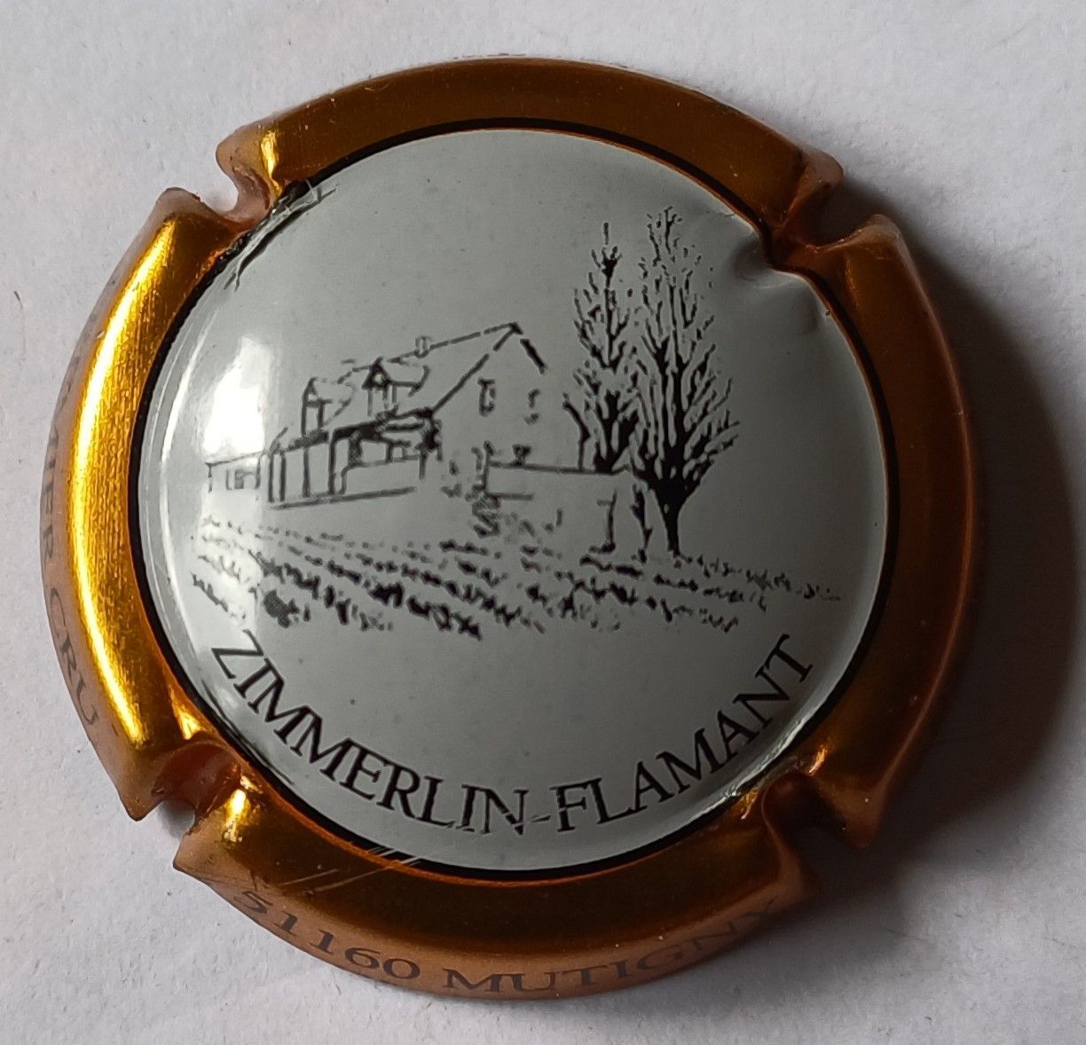 BELLE CAPSULE CHAMPAGNE ZIMMERLIN FLAMANT REF N°7 NEWS