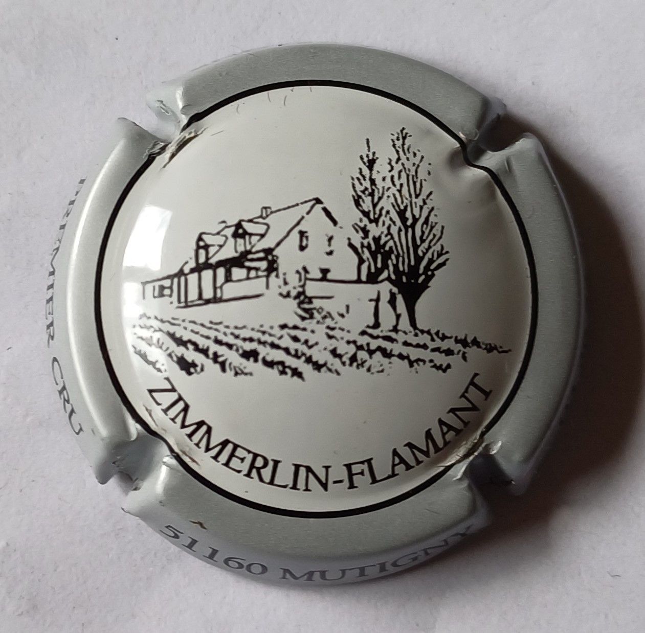 BELLE CAPSULE CHAMPAGNE ZIMMERLIN FLAMANT REF N°6 NEWS