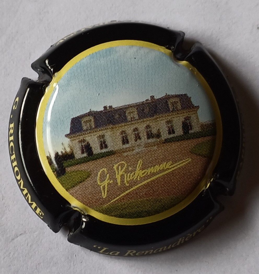 BELLE CAPSULE CHAMPAGNE RICHOMME .G RÉF N°10 NEWS