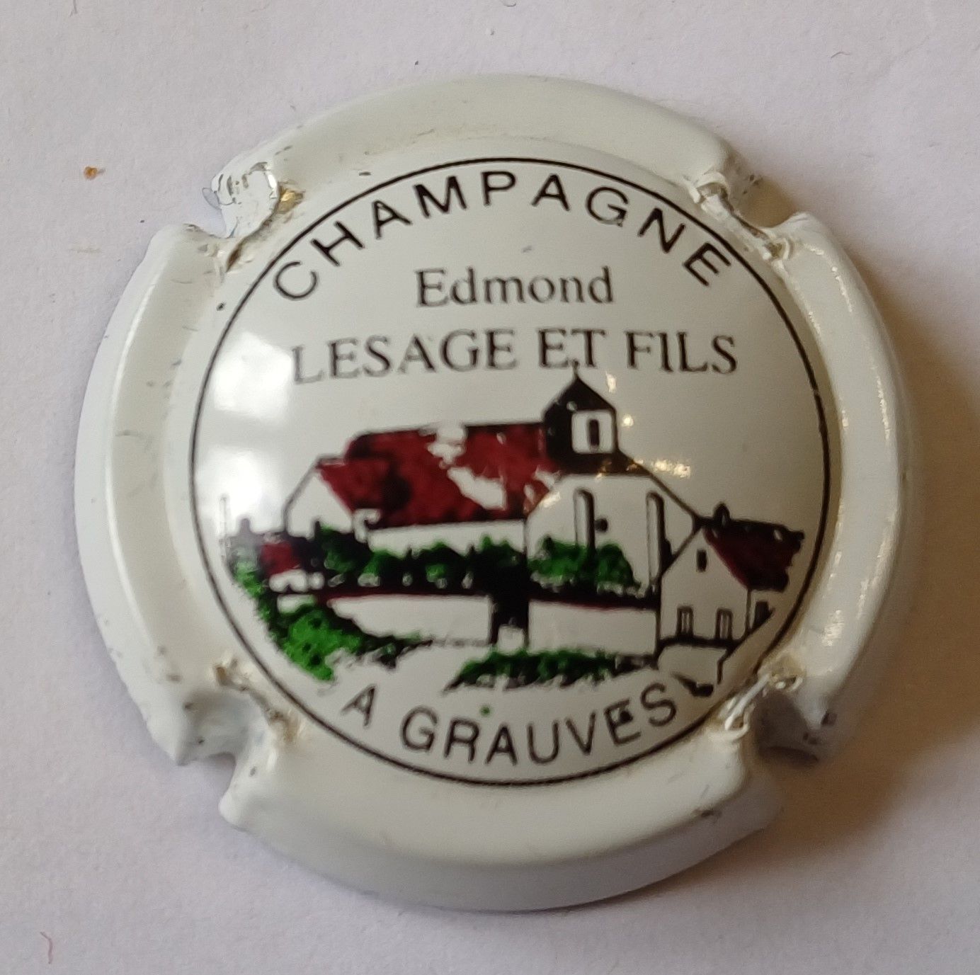 BELLE CAPSULE CHAMPAGNE LESAGE ET FILS REF N°2 NEWS