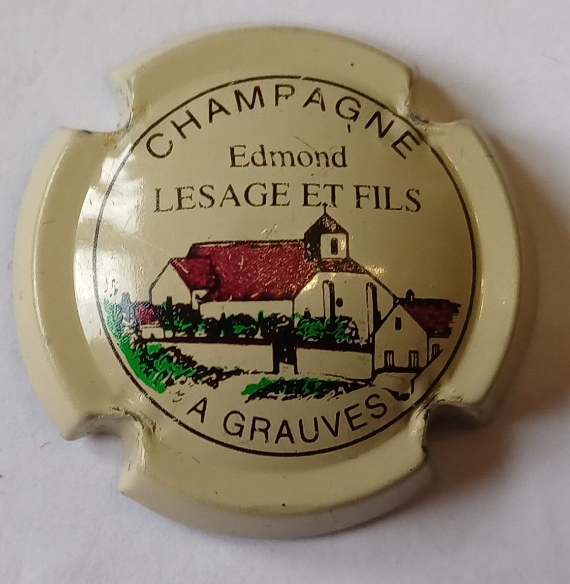 BELLE CAPSULE CHAMPAGNE LESAGE ET FILS REF N°1 NEWS