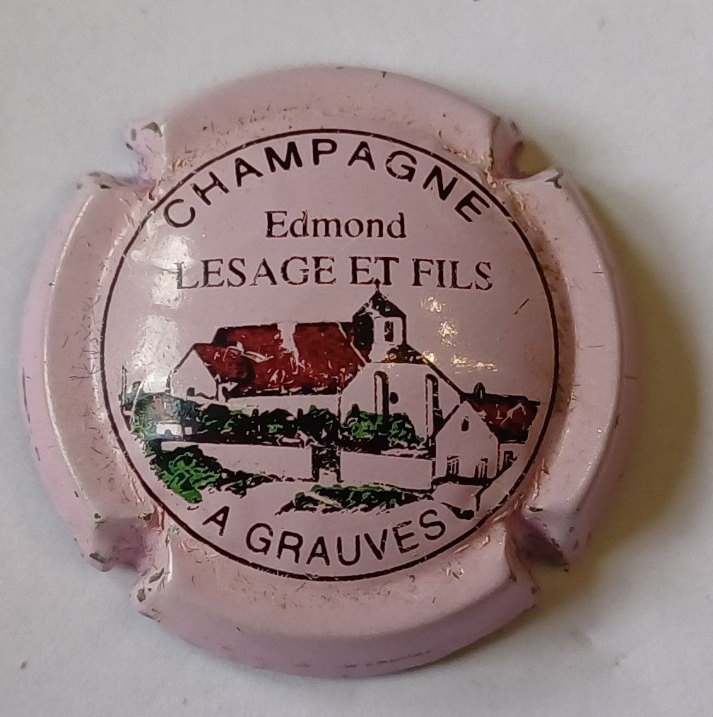 BELLE CAPSULE CHAMPAGNE LESAGE ET FILS REF N°3 NEWS