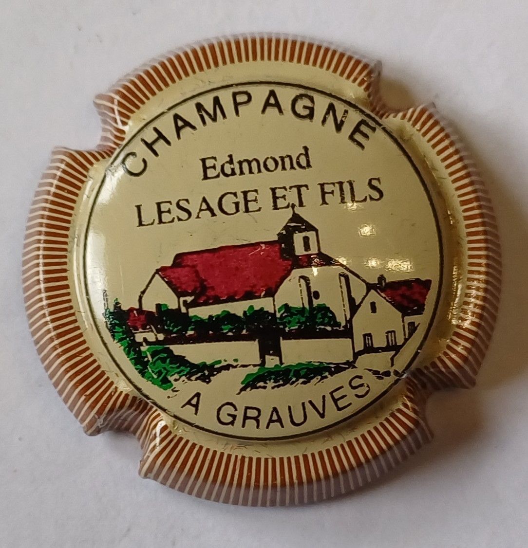 BELLE CAPSULE CHAMPAGNE LESAGE ET FILS REF N°5 NEWS