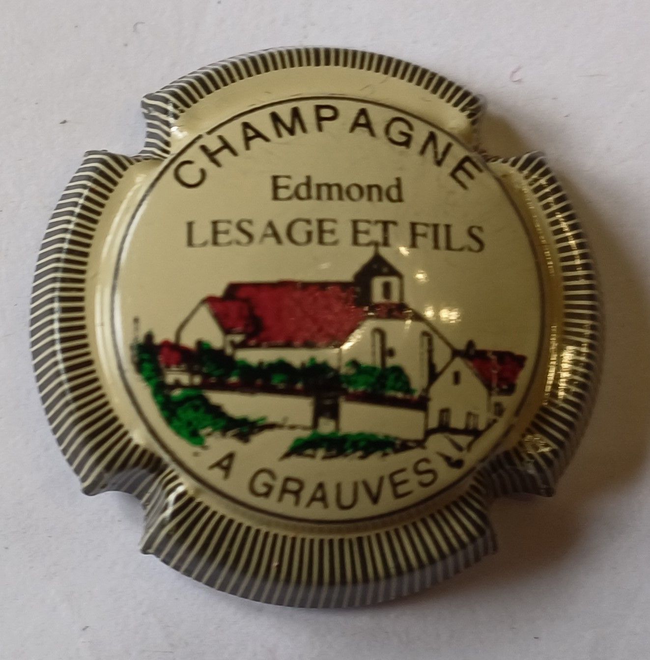 BELLE CAPSULE CHAMPAGNE LESAGE ET FILS REF N°6 NEWS