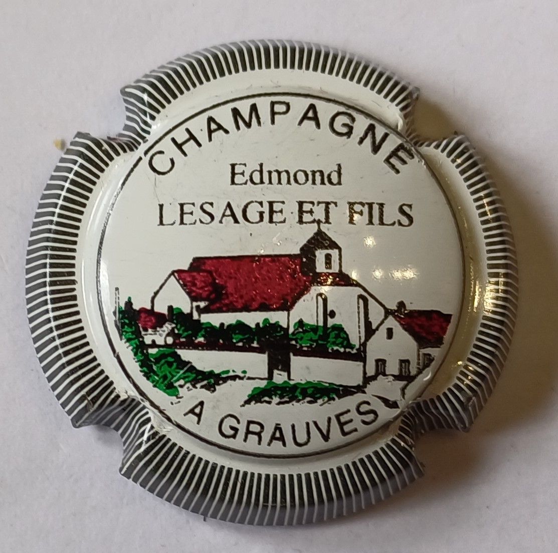 BELLE CAPSULE CHAMPAGNE LESAGE ET FILS REF N°7 NEWS