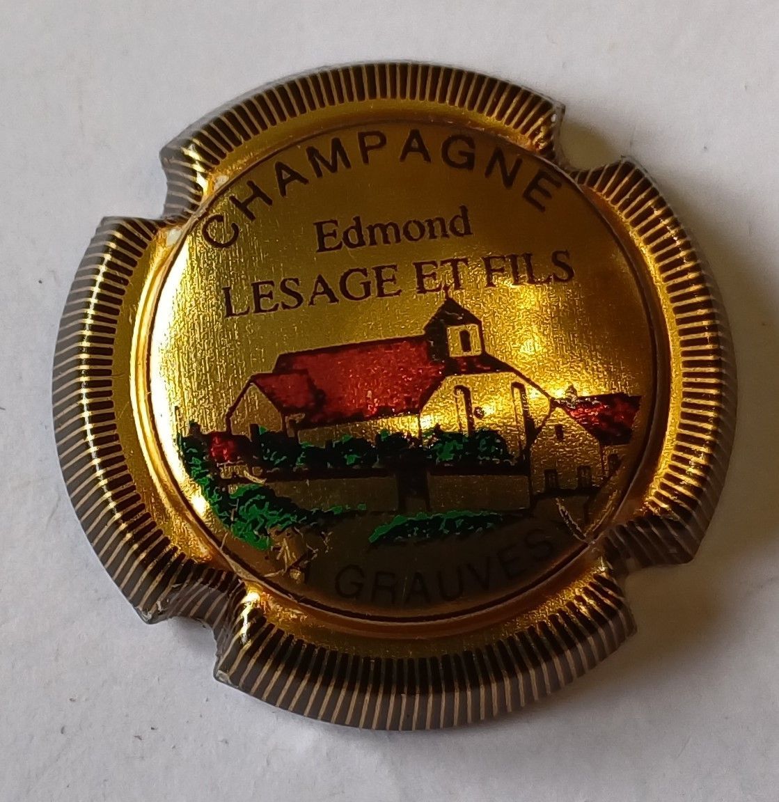 BELLE CAPSULE CHAMPAGNE LESAGE ET FILS REF N°9 NEWS