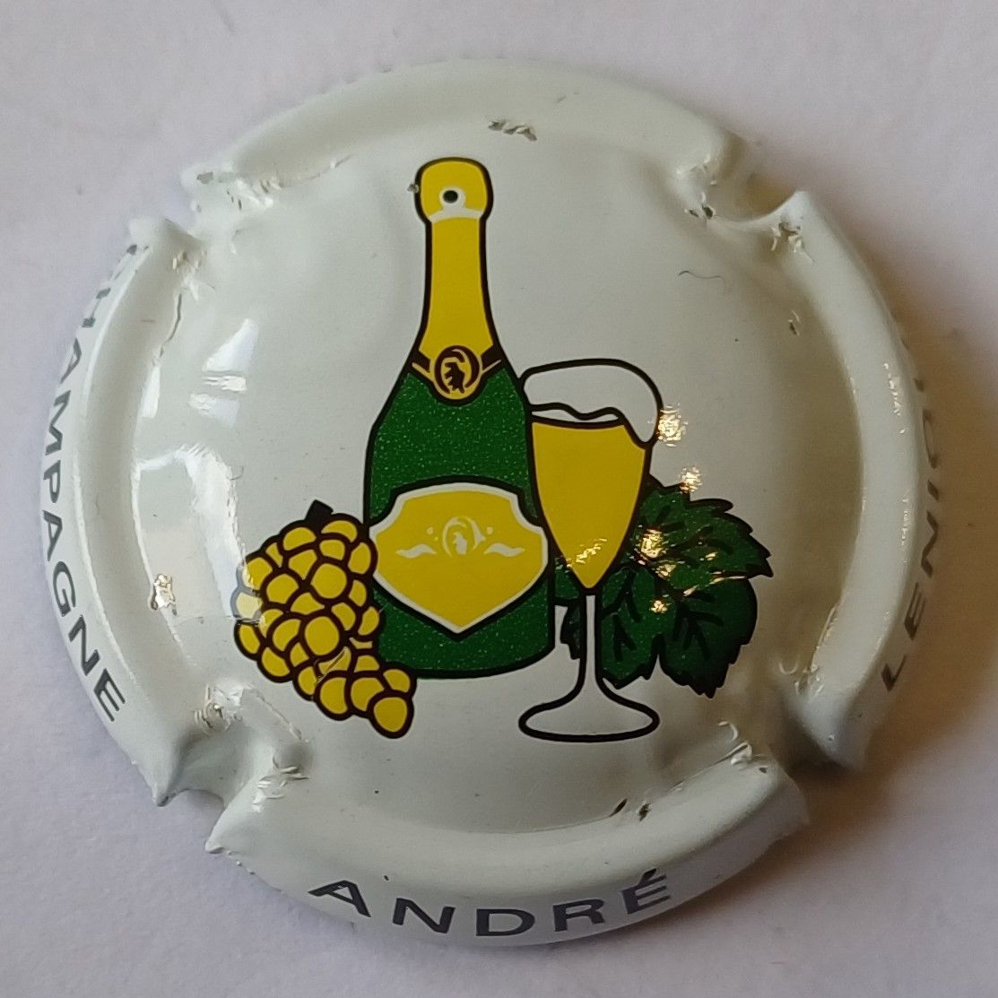 BELLE CAPSULE CHAMPAGNE LENIQUE ANDRE REF N°5 NEWS