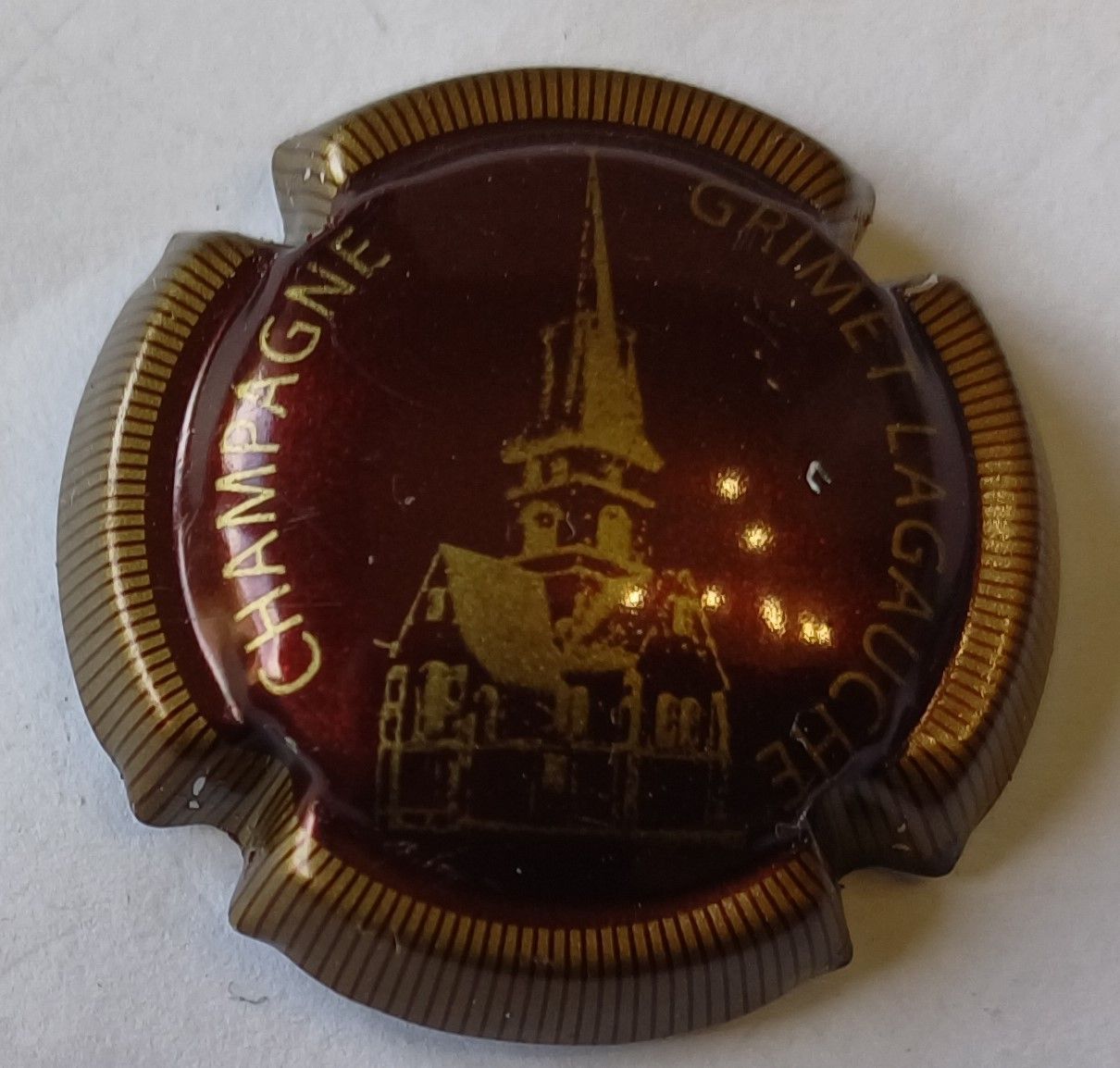 BELLE CAPSULE CHAMPAGNE GRIMET LAGAUCHE REF N°15 NEWS