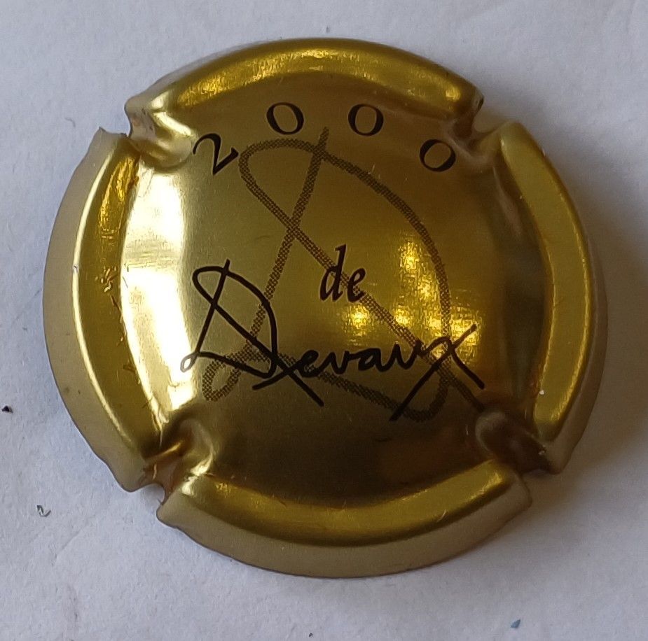 BELLE CAPSULE CHAMPAGNE DEVAUX CUVEE AN 2000 RÉF N°5 NEWS