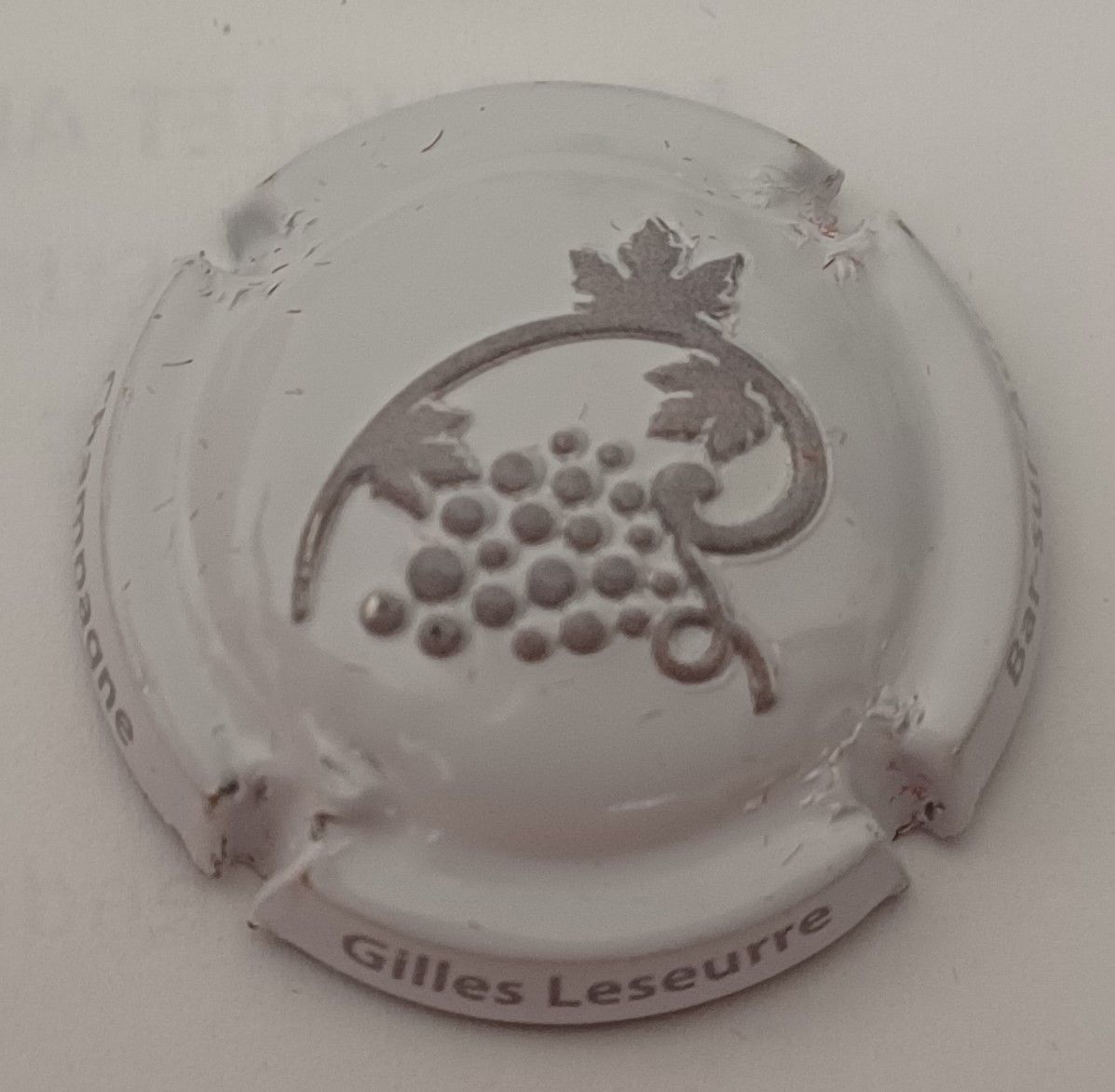BELLE CAPSULE CHAMPAGNE LESEURRE GILLES ESTAMPE REF N°49b NEWS