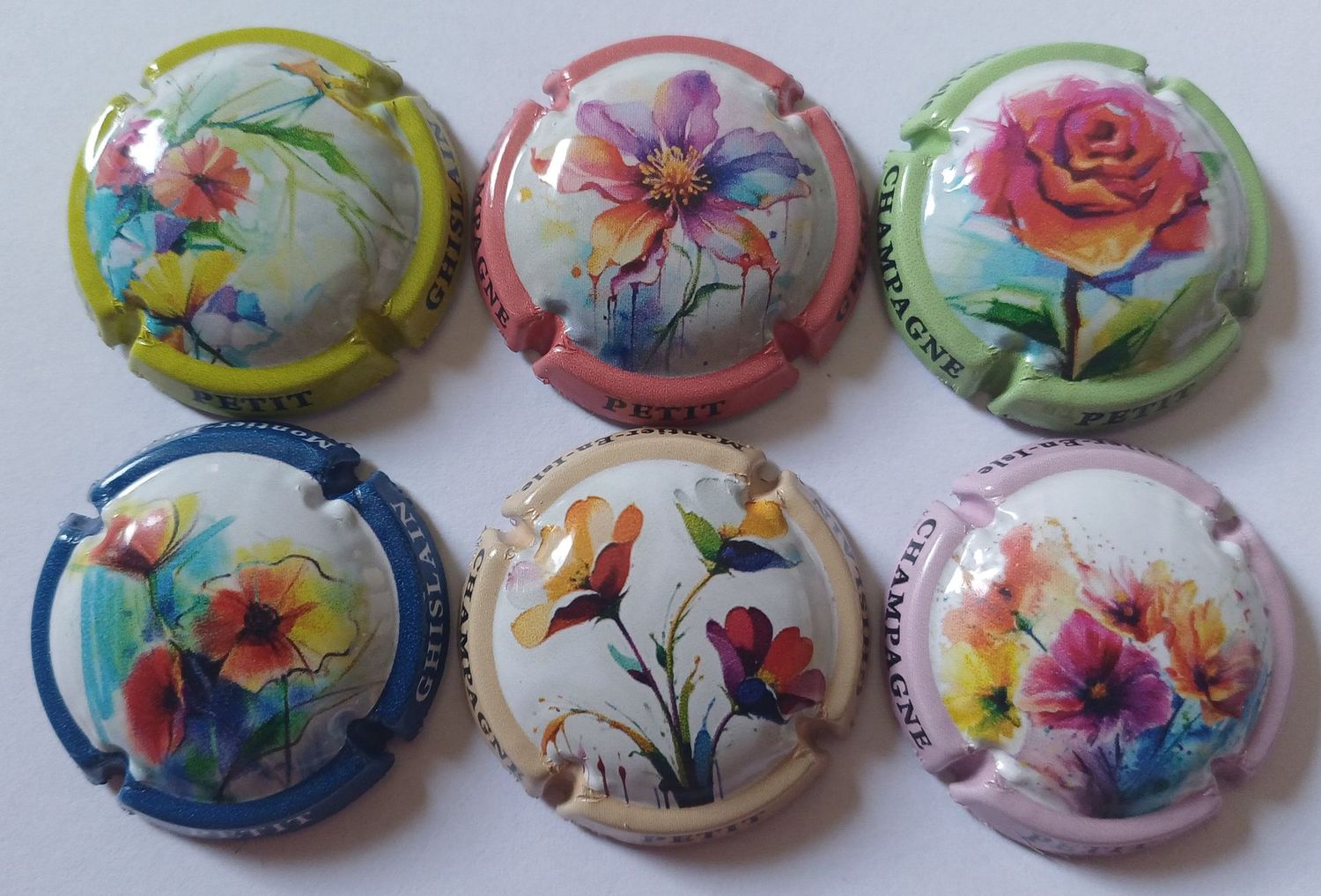 6 BELLES CAPSULES CHAMPAGNE PETIT GHISLAIN FLEURS 2025 NEWS