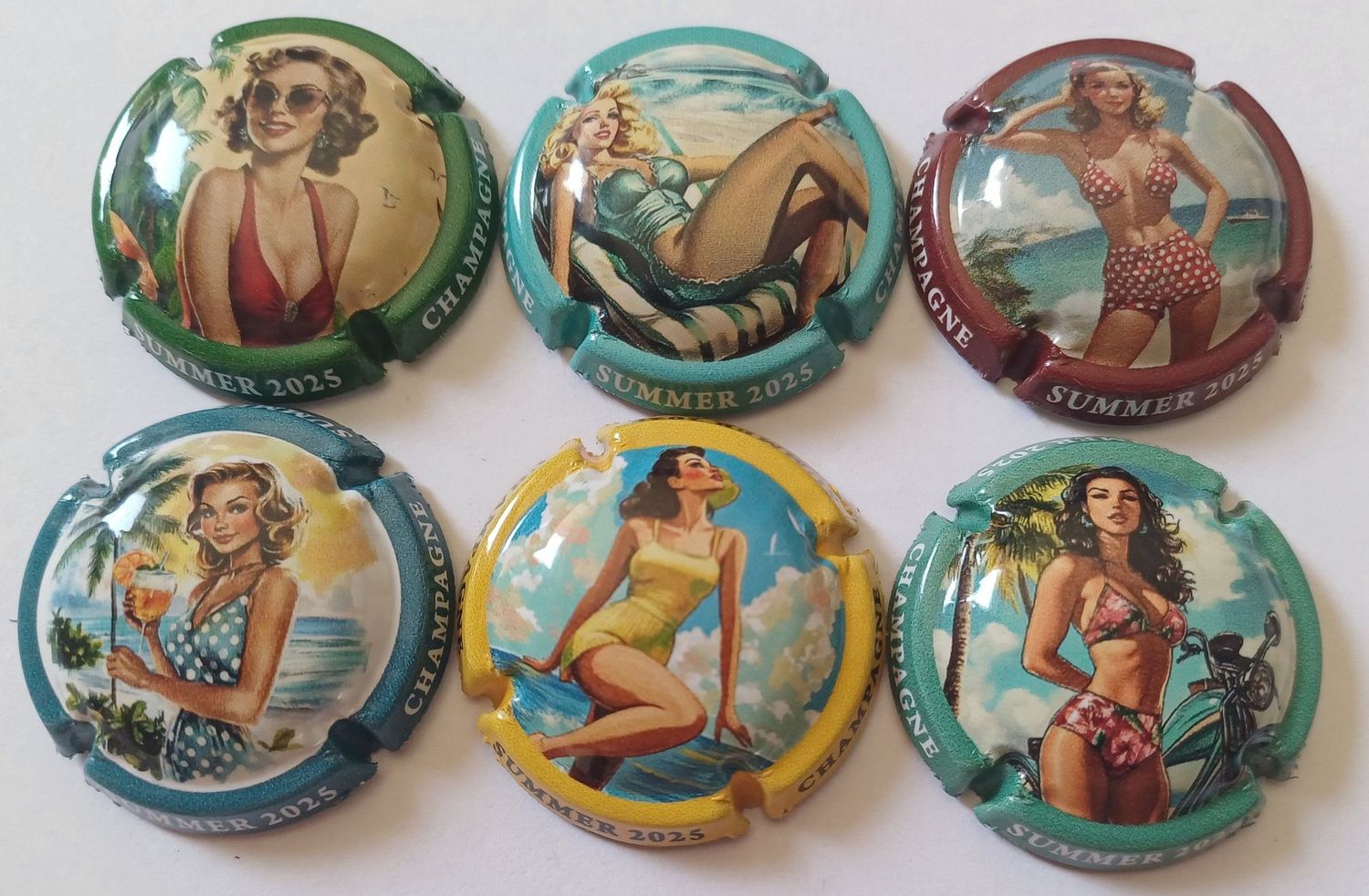 6 BELLES CAPSULES CHAMPAGNE GENERIQUE SUMMER 2025 NEWS