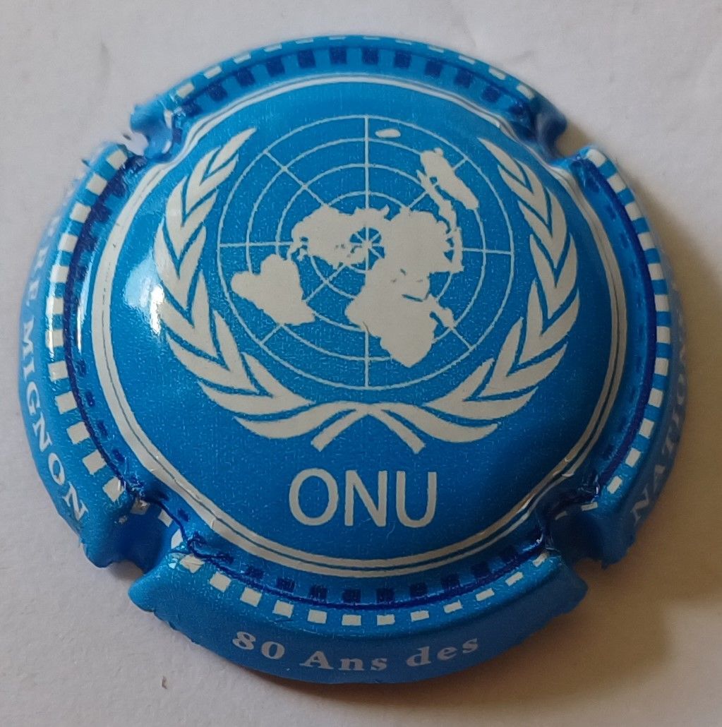 BELLE CAPSULE CHAMPAGNE PIERRE MIGNON ONU 2025 REF N°A30 NEWS