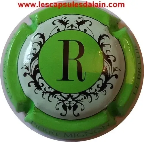 BELLE CAPSULE CHAMPAGNE PIERRE MIGNON CUVEE RATAFIA REF N°155f NEWS
