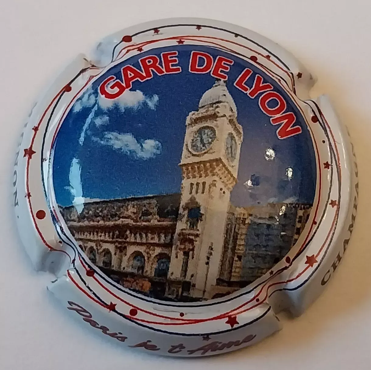 BELLE CAPSULE CHAMPAGNE PIERRE MIGNON GARE DE LYON REF N°201p NEWS