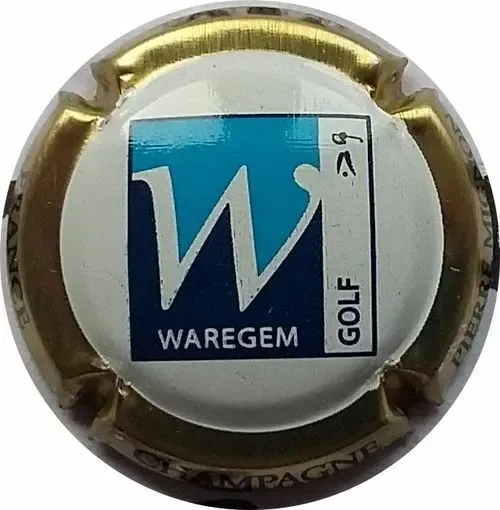 BELLE CAPSULE CHAMPAGNE PIERRE MIGNON CUVEE GOLF WAREGEM REF N°55 NEWS