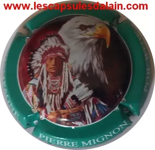 BELLE CAPSULE CHAMPAGNE PIERRE MIGNON POW WOW REF N°179b NEWS
