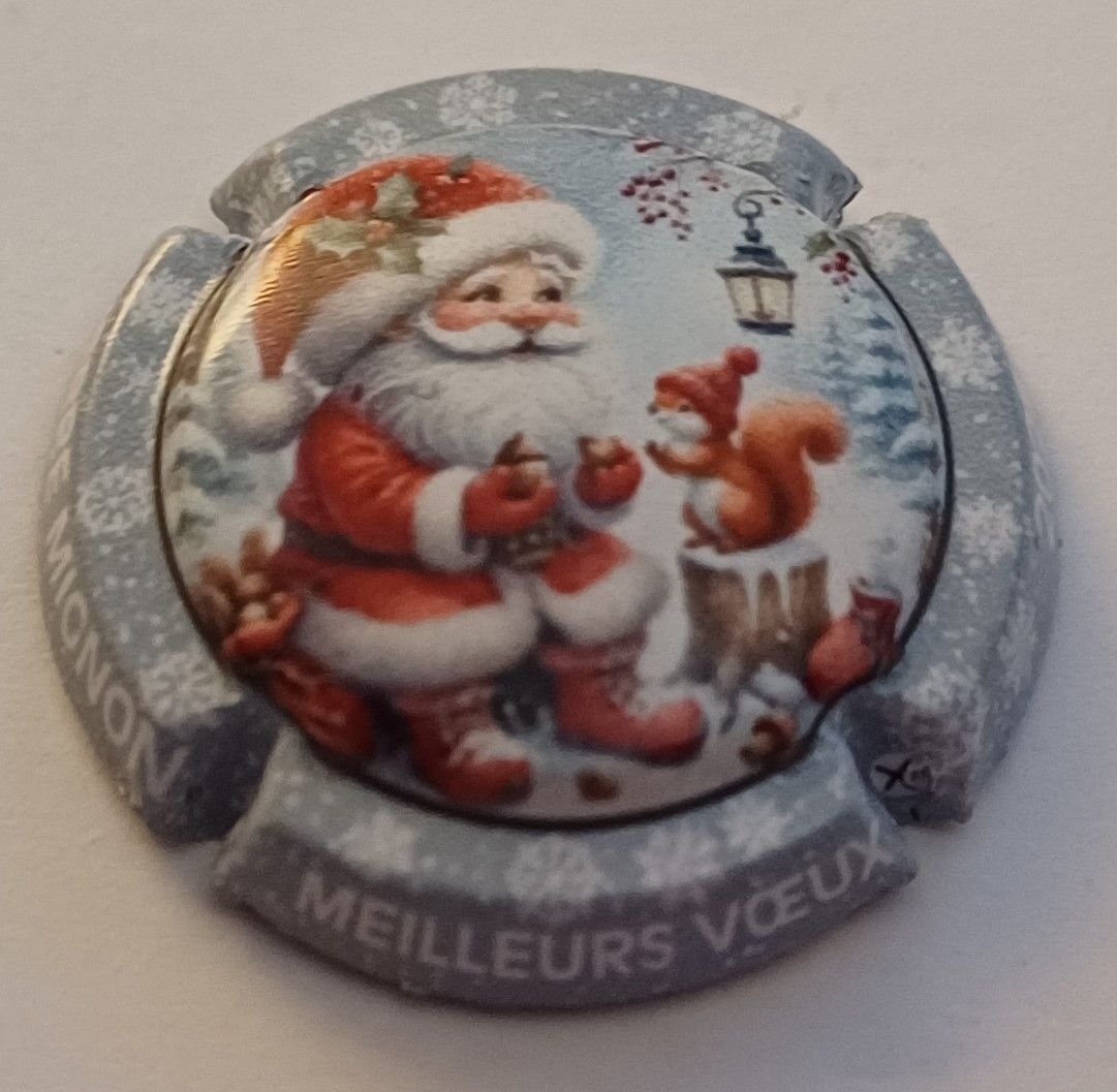 BELLE CAPSULE CHAMPAGNE PIERRE MIGNON MEILLEURS VOEUX 2025 REF N°308b NEWS