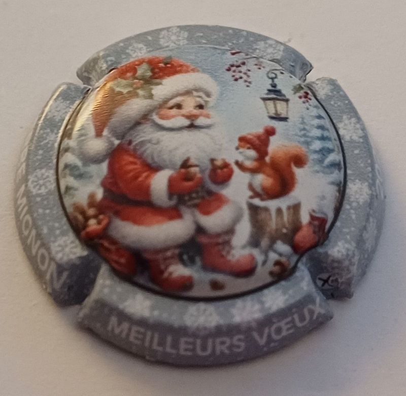 BELLE CAPSULE CHAMPAGNE PIERRE MIGNON MEILLEURS VOEUX 2025 REF N°308b NEWS