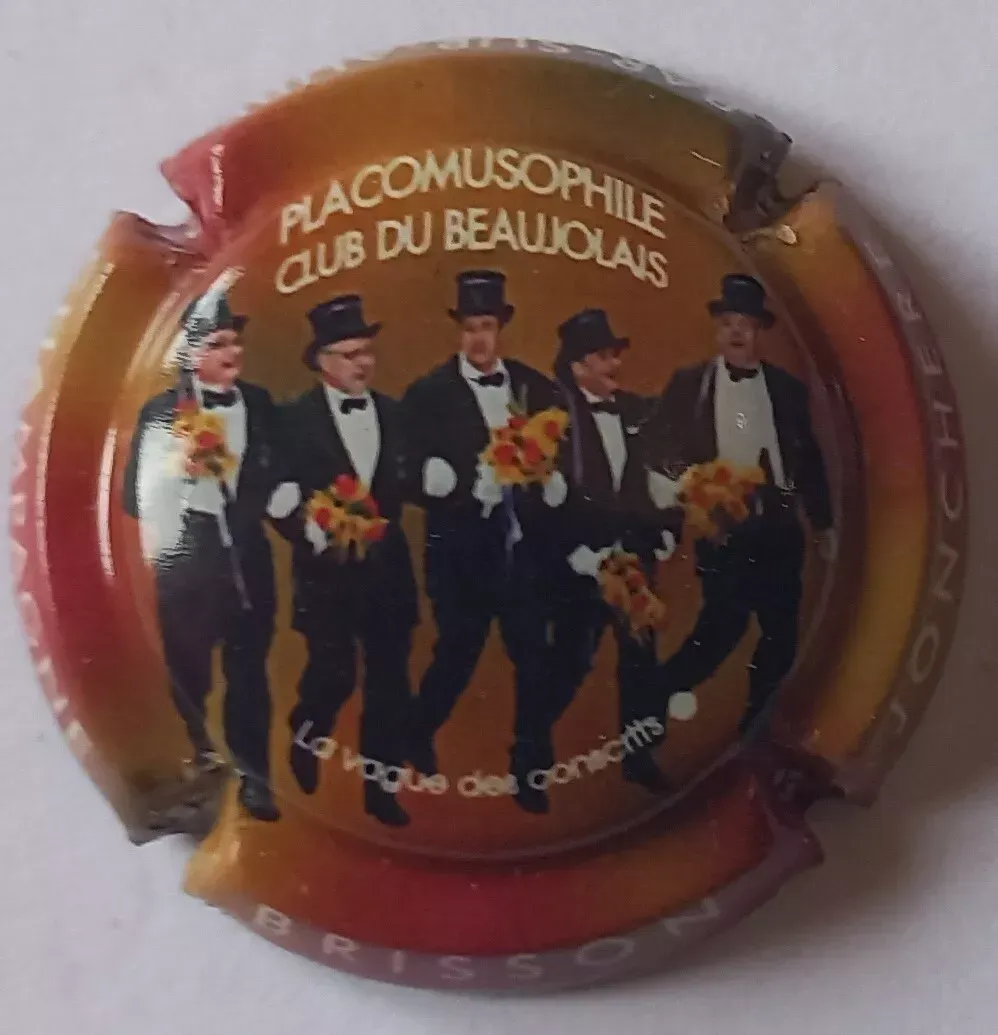 BELLE CAPSULE CHAMPAGNE BRISSON JONCHERE CLUB BEAUJOLAIS REF N°53 NEWS