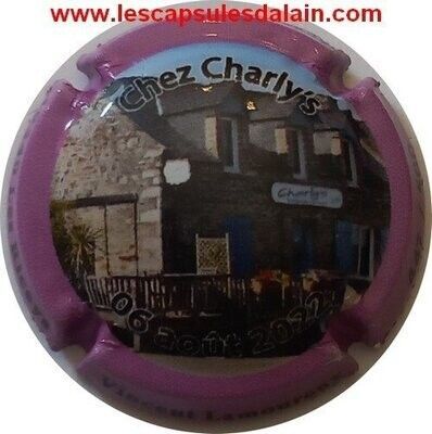 BELLE CAPSULE CHAMPAGNE VINCENT LAMOUREUX RENDEZ VOUS DES PLACOS NUM /500EX REF N°25f NEWS
