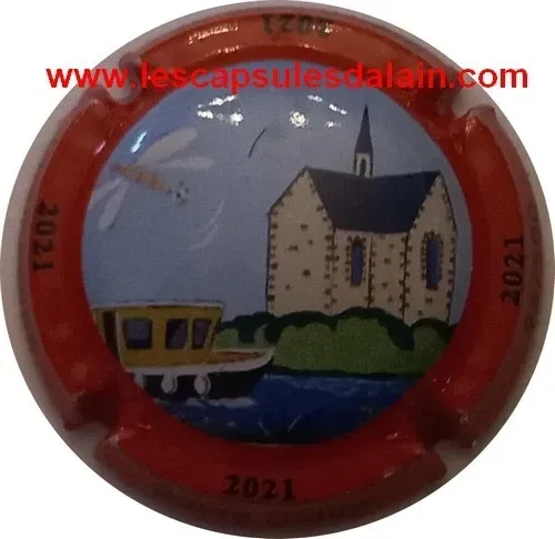 BELLE CAPSULE CHAMPAGNE SAVRY DIDIER BREIZH CAPS 56 2021  500EX REF N°54a NEWS