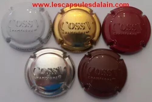 5 BELLES CAPSULES CHAMPAGNE COSSY FRANCIS ESTAMPES N°15 A 15d NEWS