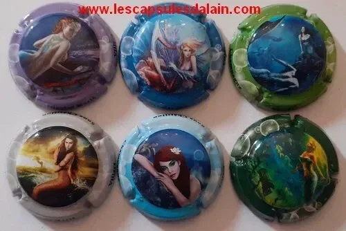 6 BELLES CAPSULES CHAMPAGNE MARLE NICOLAS LES SIRENES 2021 REF N°7 a 7e NEWS 6 BELLES CAPSULES CHAMPAGNE MARLE NICOLAS LES SIRENES 2021 REF N°7 a 7e NEWS