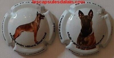 2 BELLES CAPSULES CHAMPAGNE STRAUSS GEORGETON CHIEN 2020 NEWS
