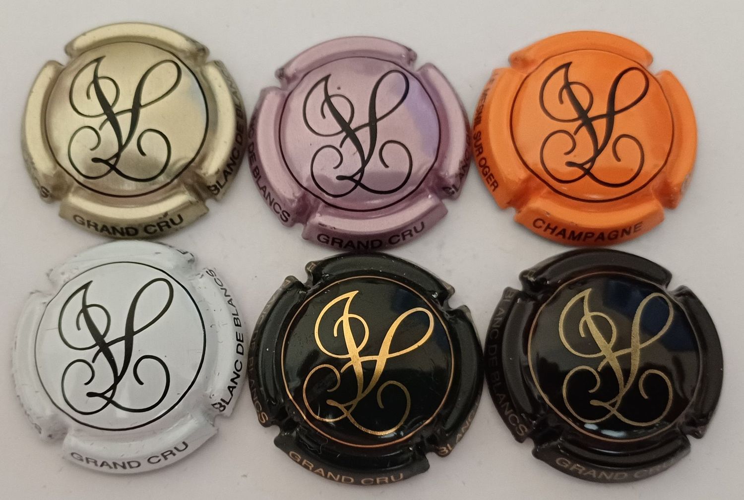 6 BELLES CAPSULES CHAMPAGNE VERGNON JEAN LOUIS NEWS