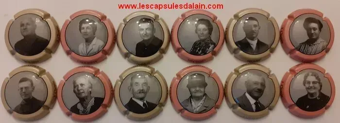 12 BELLES CAPSULES CHAMPAGNE CHOPIN JULIEN REF N°23 a 34 NEWS