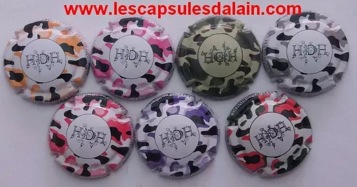 7 BELLES CAPSULES CHAMPAGNE DAVID HEUCQ REF N° 36 a 36f NEWS