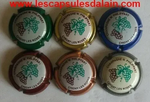 6 BELLES CAPSULES CHAMPAGNE PHILIPPART .M NEWS