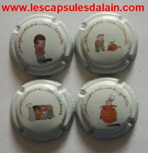 4 BELLES CAPSULES CHAMPAGNE LEGRAND REF N°27 a 27c NEWS