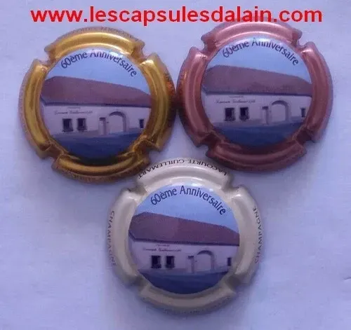 3 BELLES CAPSULES CHAMPAGNE LACOURTE GUILLEMARD REF N° 14/15/16 NEWS