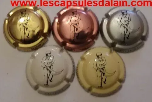 5 BELLES CAPSULES CHAMPAGNE ETCHART LAURENT N° 6 A 10 NEWS