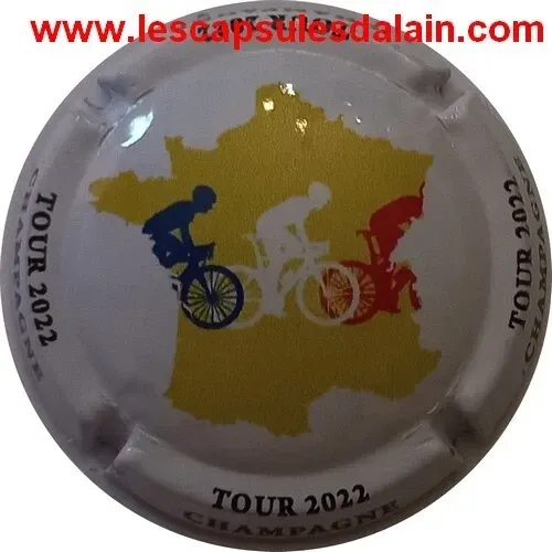 JEROBOAM CHAMPAGNE GENERIQUE TOUR DE FRANCE RECTO VERSO 2022 REF N°1265d NEWS