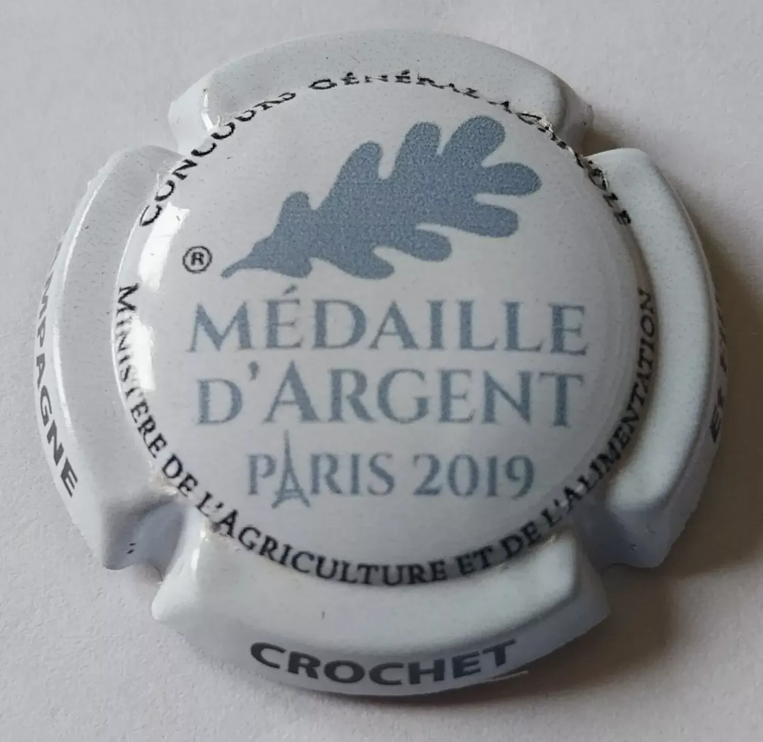JEROBOAM CHAMPAGNE CROCHET ET FILLES MEDAILLES ARGENT 2019 REF N°18f NEWS