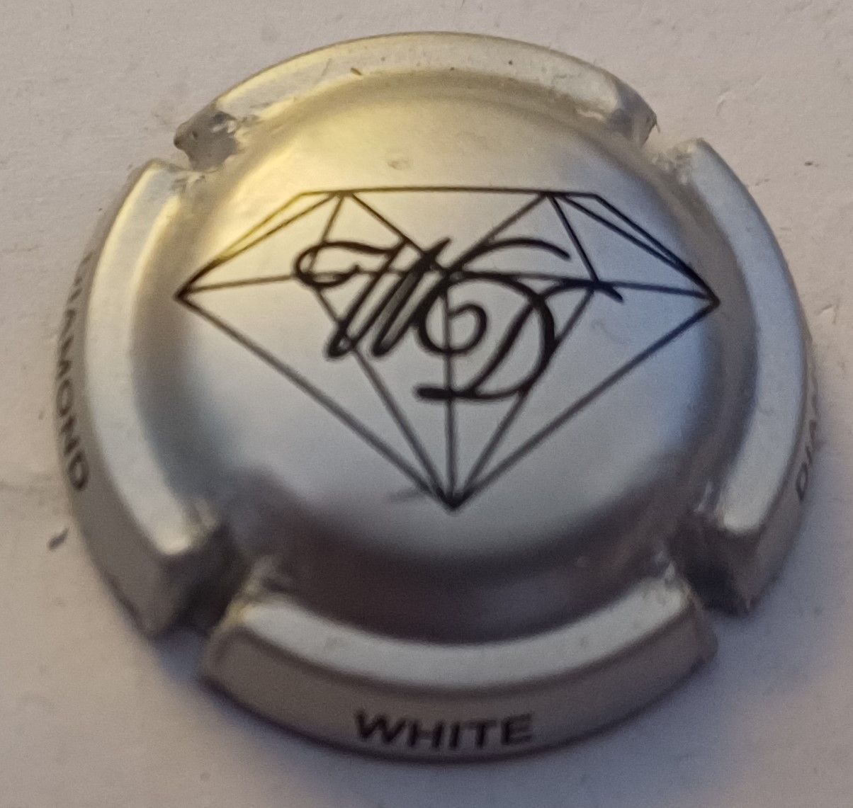BELLE CAPSULE CHAMPAGNE GUIBORAT.M & FILS CUVEE WHITE DIAMONT REF N°16 NEWS