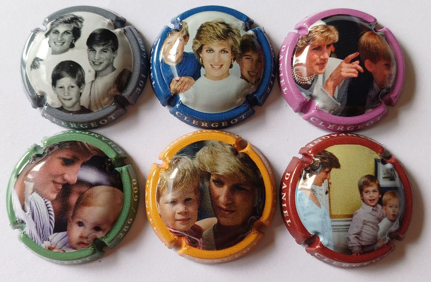 6 BELLES CAPSULES CHAMPAGNE CLERGEOT DANIEL LADY D 600EX 2025 NEWS