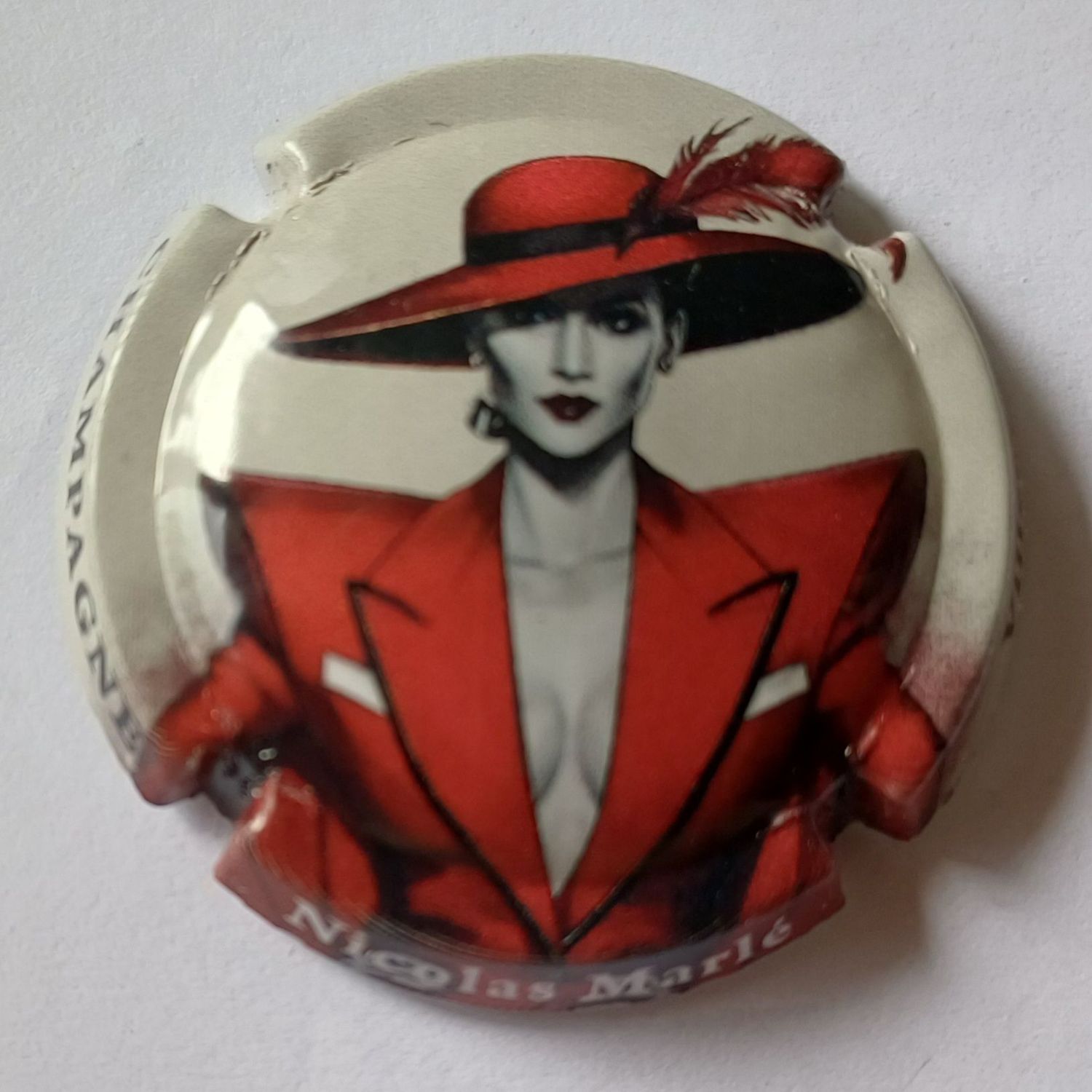 JEROBOAM CHAMPAGNE NICOLAS MARLE FEMME CHAPEAU 2025 NEWS