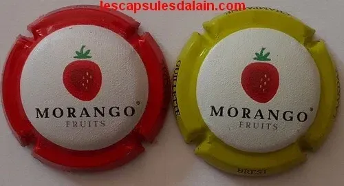 2 BELLES CAPSULES CHAMPAGNE GUILLETTE BREST MORANGO REF N°110 et 110a NEWS