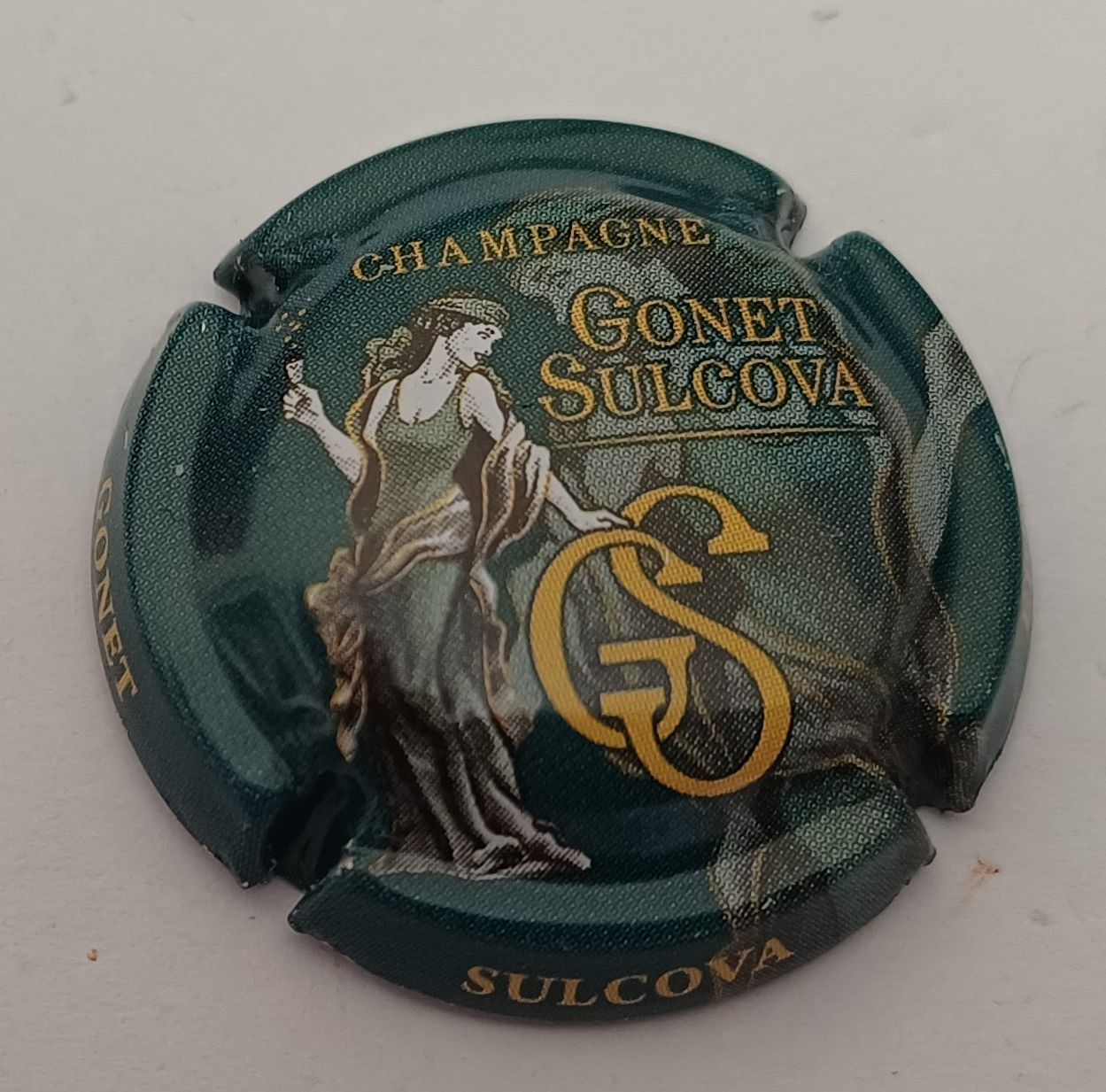 BELLE CAPSULE CHAMPAGNE GONET SULCOVA RÉF N°21a NEWS