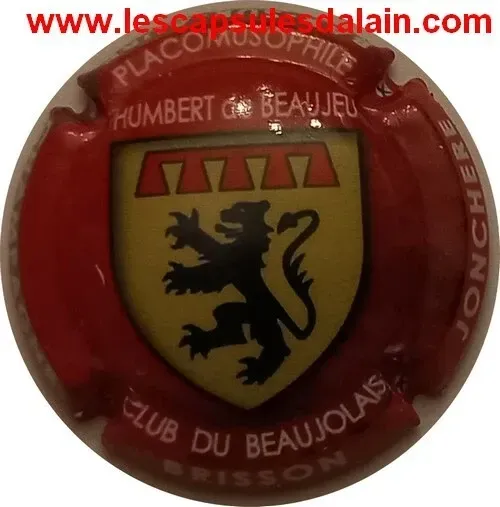 BELLE CAPSULE CHAMPAGNE BRISSON JONCHERE CLUB BEAUJOLAIS REF N°80 NEWS