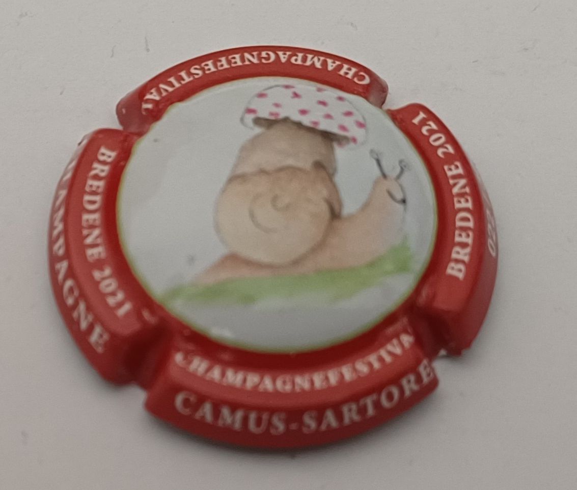BELLE CAPSULE CHAMPAGNE CAMUS SARTORE 300EX REF N°35 NEWS