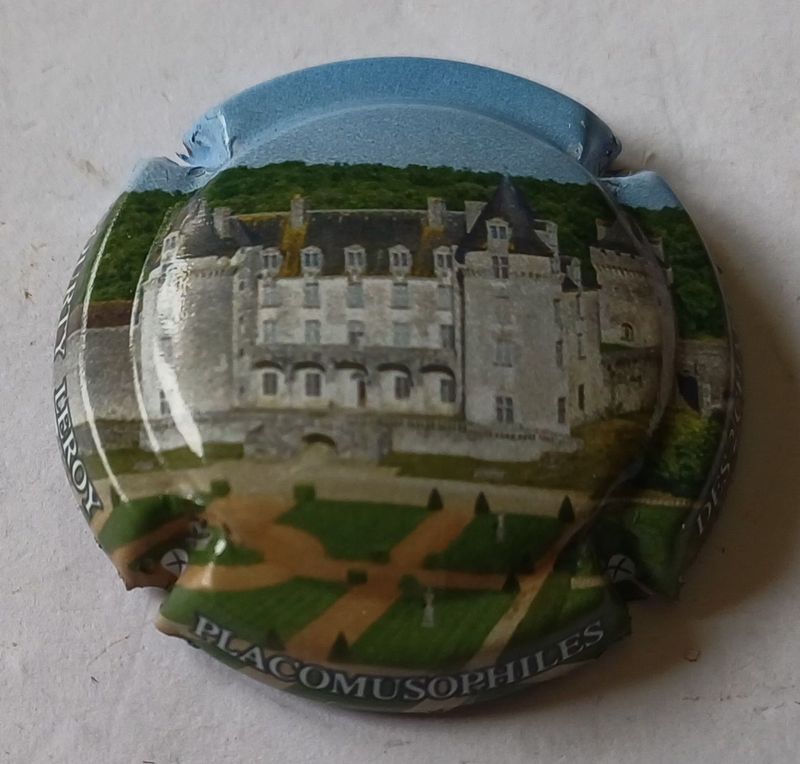 BELLE CAPSULE CHAMPAGNE COURTY LEROY CHATEAU DE LA ROCHE CORBON REF N°16e NEWS