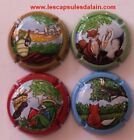 4 BELLES CAPSULES CHAMPAGNE COMTESSE LA FEE FABLE 240EX REF N°26 a 26c NEWS