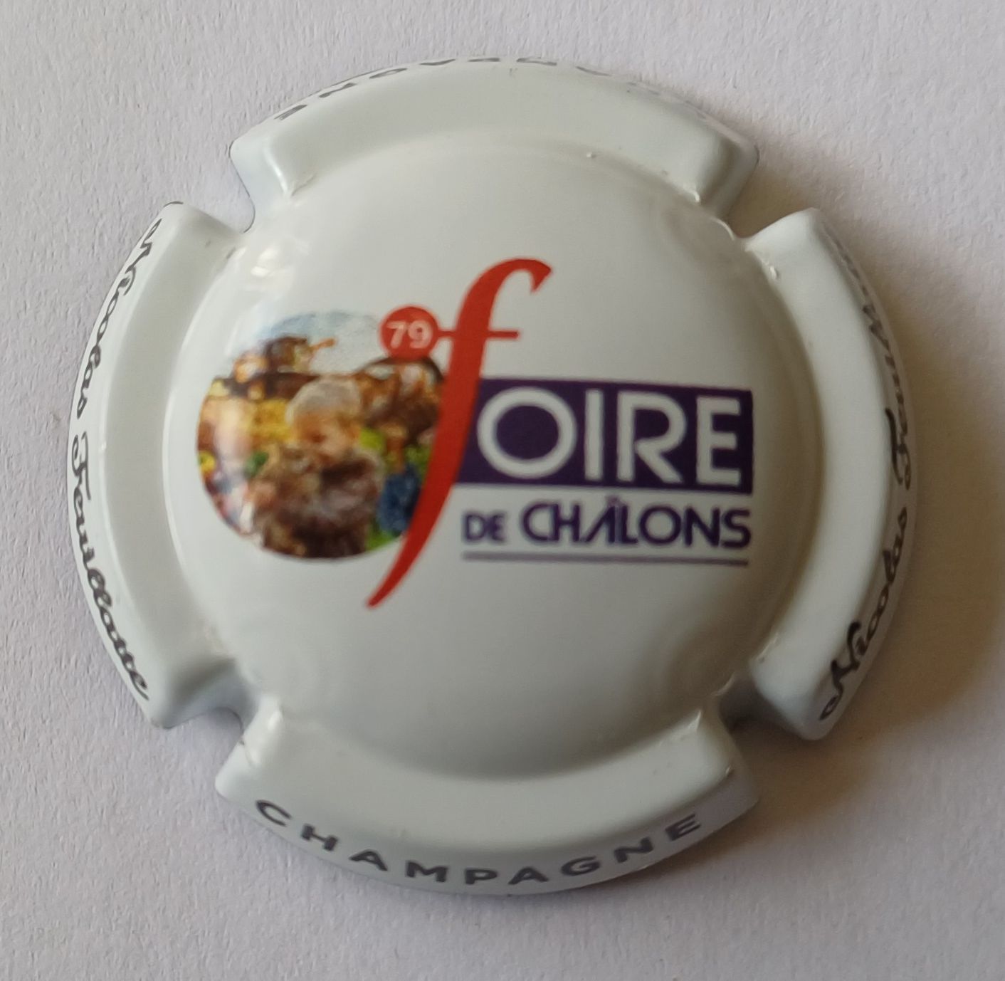 BELLE CAPSULE CHAMPAGNE NICOLAS FEUILLATTE 79eme FOIRE DE CHALONS 2025 NEWS